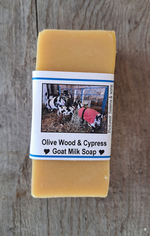 Olivewood and Cypress Bar