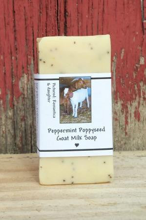 Peppermint Poppyseed Bar